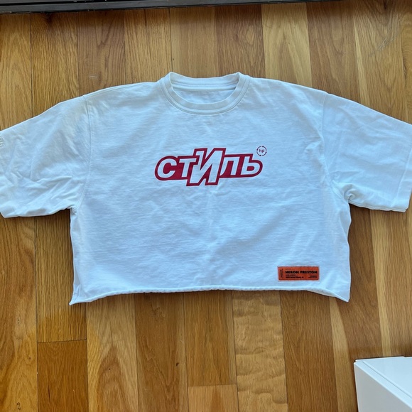 Heron Preston cropped T-shirt - Picture 3 of 6